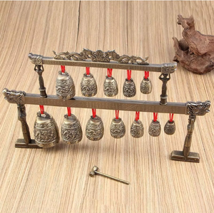 2023 vendita calda antica lega di strumenti musicali antichi carillon a doppio strato - Product Image 3