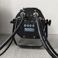Luz Par LED RGBW 4 en 1 de 7*12W, IP65 Impermeable, Delgada, Control DMX512, Ángulo de Haz de 25/45, Temperatura de Color de 3000K-8000K para Exteriores