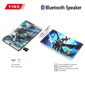 Giá Rẻ Siêu Mỏng Túi Phẳng Thẻ Tín Dụng Hình Dạng Âm Nhạc Máy Nghe Nhạc Loa Không Dây Quà Tặng Giá Rẻ Xách Tay Promo Loa - Product Image 2