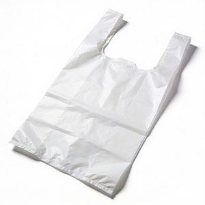 Bolsa <span class=keywords><strong>de</strong></span> Camiseta Desechable <span class=keywords><strong>de</strong></span> HDPE/LDPE con Asa Tipo Chaleco, Bolsa <span class=keywords><strong>de</strong></span> Compras para Supermercado, para Empacar Frutas y Verduras - Product Image 3