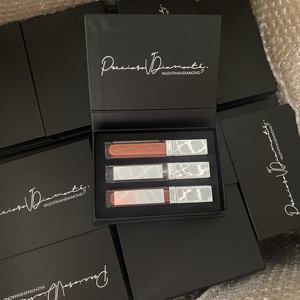 ชุดลิปกลอสแบบ2อิน1ลิปกลอสแผ่นด้านลิปมันและลิปกลอส - Product Image 4