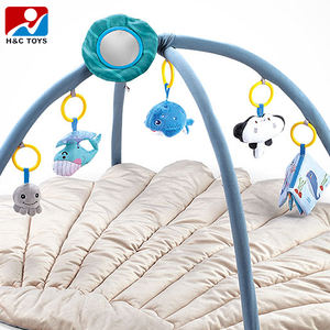 Couverture en coton Shell bébé <span class=keywords><strong>tapis</strong></span> de couchage support de fitness doux jouets suspendus <span class=keywords><strong>tapis</strong></span> d'activité pour enfants - Product Image 2