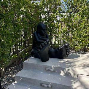 Estatua de Bronce de Tamaño Real de Mujer Gorda de <span class=keywords><strong>Fernando</strong></span> Botero, Arte Corporal Humano, Decoración de Paisaje de Centro Comercial, Escultura de Jardín Urbano - Product Image 4