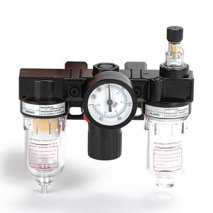 ตัวกรองและวาล์วแรงดันสำหรับอุตสาหกรรมนิวเมติกส์ตัวประมวลผลแหล่งอากาศ AC2000/BC2000/BC3000 Airtac Tri-Unit - Product Image 5