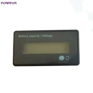baterry индикатор Suppliers-Универсальный ЖК-дисплей автомобиля свинцово-кислотная литиевых аккумулятора монитор напряжения индикатор емкости метр тестер