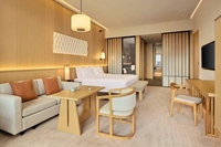 Meubles de chambre à coucher d'hôtel cinq étoiles modernes de luxe personnalisés par des professionnels ensembles de chambre