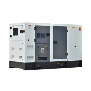Generator diesel 250 kw merek asli 320kva penutup generator kedap suara dengan Cummins