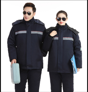 HBOS01 Traje de Invierno Antiestático, Impermeable y Cortavientos con Aislamiento Térmico para Estaciones de Servicio, con Cinta Reflectante - Product Image 5
