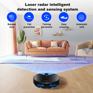 Robot Aspirador y Fregasuelos Liectroux M70pro - Autovaciable con Bolsa de Polvo de 3L y Control por App - El Mejor Robot de Limpieza M70 Pro - Product Image 2