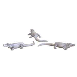 <span class=keywords><strong>Maceta</strong></span> Decorativa de Resina Hecha a Mano con Forma de Cocodrilo/Aligátor, Moderna, para Jardín u Hogar, con Base <span class=keywords><strong>Plana</strong></span> y Borde Recto - Product Image 2