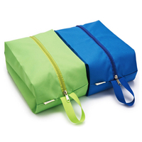 À la mode Polyester sport Gym sac de rangement étanche poussière chaussure sac de voyage avec fermeture éclair chaussure sac de sport impression de Logo personnalisé