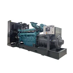 Gran planta de energía 1600kva generador diesel con Perkins 1600kva grupo electrógeno 1600kva tipo silencioso abierto