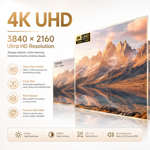 Nuovo Proiettore Laser 4K <span class=keywords><strong>C3</strong></span> Pro 2026, 3100 Lumen CVIA, Laser Tricolore, Zoom Ottico 1.67x, Auto Focus, Proiettore Home Theater - Product Image 6