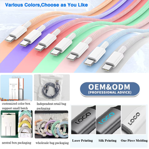 Wholesale High Quality Colorful 60W 1m 2m <strong>Cable</strong> USB-C 60W Charge <strong>Cable</strong> 3a Fast Charging Data <strong>Cable</strong> Type c to Type c - Product Image 5