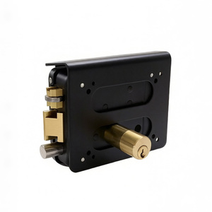 Serrure électrique de jante étanche IP66 pour extérieur avec bouton-poussoir et plaque de <span class=keywords><strong>recouvrement</strong></span>, ensemble de serrures électroniques pour portail et <span class=keywords><strong>porte</strong></span>, fabricant chinois - Product Image 3