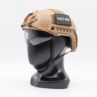 Fastmh Version casque de cyclisme adulte équipement de protection tactique extérieur pour CS Sports véritable ABS équipement de défense personnelle