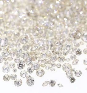 Ttlb 0.7-3.3มม. สีน้ำตาลอ่อน VVS/SI/I ความคมชัดของเพชรกลมตัดตามธรรมชาติได้รับการรับรอง Vs2 rrp Diamond - Product Image 3