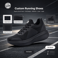 Chaussures de course personnalisées en mousse supercritique pour hommes, légères, respirantes, avec empeigne en mesh, baskets de marathon, chaussures de course avec plaque en carbone