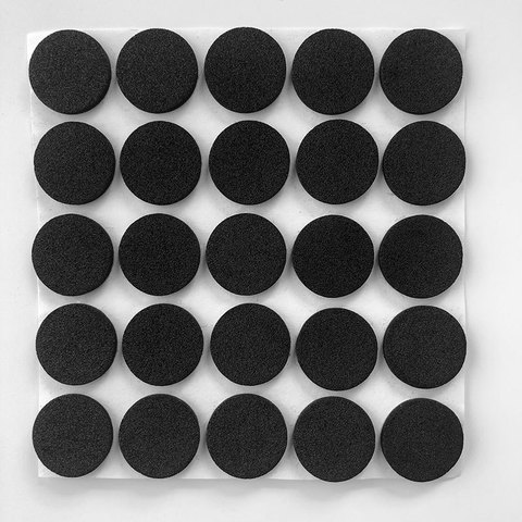 Self-Adhesive DIY Eco-Friendly Breathable Furniture Pads Anti-Bacteria Abrasion-Resistant Various Sizes Colors Soft Fabric