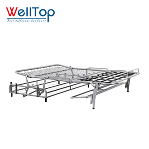 Mécanisme de canapé-lit <span class=keywords><strong>convertible</strong></span> multifonctionnel WELLTOP, cadre de canapé-lit pliable robuste et réglable - Product Image 2