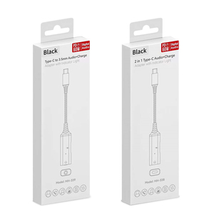 Sản Phẩm Mới Bộ Chuyển Đổi Tai Nghe Type-C Bộ Chuyển Đổi Giắc Âm Thanh <span class=keywords><strong>2</strong></span> Trong 1 Bộ Chuyển Đổi Âm Thanh Loại C Sang 3.5Mm Bộ Chia Cho Điện Thoại Android - Product Image 6