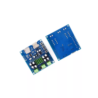   Module d'amplificateur TPA3116D2, carte d'amplificateur double 50W intégrée, lecteur de carte USB Flash Drive TF