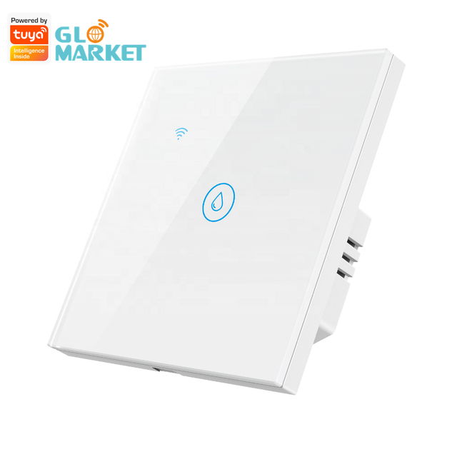 Glomarket Tuya EU Standard Wifi/Zigbee Smart Water Heater Touch Switch with Tuya Smart IoT Chip Boiler Switch