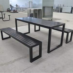 <span class=keywords><strong>Banc</strong></span> de pique-nique en bois pour 6 personnes, mobilier d'extérieur, table de pique-nique en bois, vente en gros à prix réduit - Product Image 5