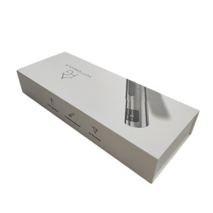 Emballage de boîte rigide personnalisé de luxe en matériaux recyclés gaufrés pour les flacons pulvérisateurs d'huile et de <span class=keywords><strong>vinaigre</strong></span> avec logo personnalisé - Product Image 2