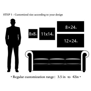 Unfinished 12 X 12 Inch <strong>Sign</strong> Kit Vinyl Rectangle Blank Wood <strong>Sign</strong> for Wall Hanging <strong>Make</strong> <strong>Your</strong> <strong>Own</strong> Stain Color for Framing - Product Image 3