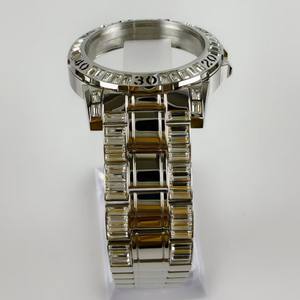 Elegante y Lujoso Juego de Caja y Correa de Acero Inoxidable 316L con Incrustaciones Exquisitas de 72 Piedras de Circonita Cúbica, Resistente al Agua 3ATM, Compatible con Movimientos de Tamaño 10/<span class=keywords><strong>2</strong></span>/1 - Product Image 5