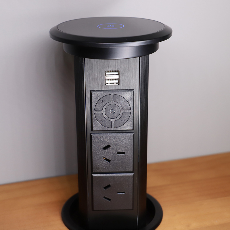 Motorized Socket Russia Plug Motorized Pop up Socket Track and Pop up Sockets Pop up ...