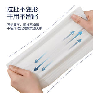 ผ้าเช็ดครัวแบบใช้แล้วทิ้งกูนิว 100 แผ่น หนาพิเศษ ใช้ซ้ำได้ สำหรับทำความสะอาดและขจัดคราบ - Product Image 2