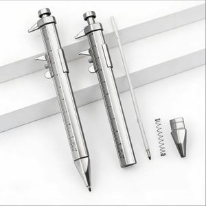 Creative Multifunctional Plastic Ballpoint <b>Pen</b> with Vernier Caliper Promotional Tool <b>Pens</b> Wholesale with Custom logo for As Gift - Product Image 4