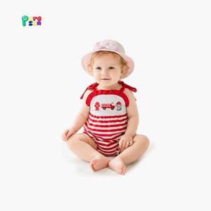 Conjunto de Macacão para Recém-Nascidos 100% Algodão Orgânico, Pijamas Bubble para Meninas, Macacões para Bebês - Product Image 3