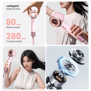 Oem ODM Salon Máy Sấy Tóc không lá chuyên nghiệp ioinc 110000 vòng/phút tốc độ cao không chổi than máy sấy tóc Salon cho du lịch nhà - Product Image 3