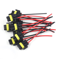 Support en céramique pour ampoule LED FSYLX, adaptateur de douille en céramique pour phare de voiture H4 H7 H8 H9 H11, faisceau de connexion pour phare antibrouillard LED 9005 9006 H7