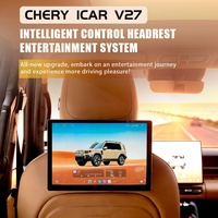Reproductor de DVD con Pantalla Táctil Android 2K de 13.1 Pulgadas para Auto, Navegador, Entretenimiento, para Chery ICar V27, Unidad Principal Estéreo, Carplay, Bluetooth