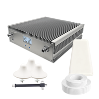 Répéteur de signal double bande 850/1900 MHz EasyBoost 80 dB puissant, kit complet 27 dBm, atteint 2800 ㎡   Couverture pour un amplification fiable du signal