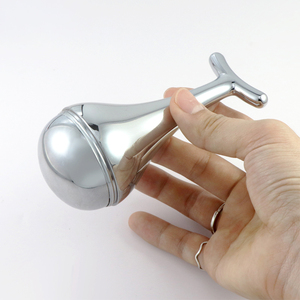 Nuevo Diseño 2025 Masajeador para Cuidado de la Piel Cryo en Forma de T de Aleación de Zinc, Stick de Masaje para Ojos con Globos de Hielo Metálicos para Masaje <span class=keywords><strong>Facial</strong></span> y Corporal - Product Image 5