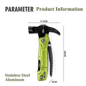 Kit <span class=keywords><strong>de</strong></span> Herramientas <span class=keywords><strong>de</strong></span> Supervivencia 15 en 1, Martillo, Alicates Multifuncionales Portátiles <span class=keywords><strong>de</strong></span> Acero Inoxidable para Supervivencia Táctica y <span class=keywords><strong>Camping</strong></span> - Product Image 6