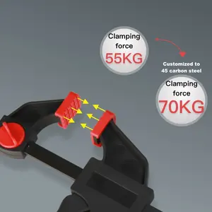 Nhiệm Vụ Nặng Nề F Kẹp Gỗ Làm Việc Nhanh Chóng Grip F Phong Cách Thanh Kẹp Chế Biến Gỗ Mùa Xuân Kẹp DIY Công Cụ - Product Image 3