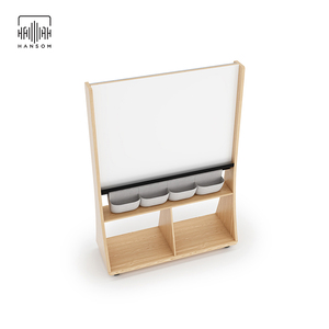 Văn phòng Divider Acoustic đứng màn hình cách âm gỗ rắn âm thanh di chuyển văn phòng phân vùng - Product Image 5