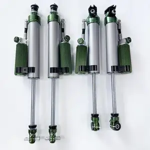 XJ 4x4 Offroad-Hirte 2,25 Rohr durchmesser 6 Zoll Stickstoff-Stoßdämpfer Army Green Kompression einstellbar 12 Segmente