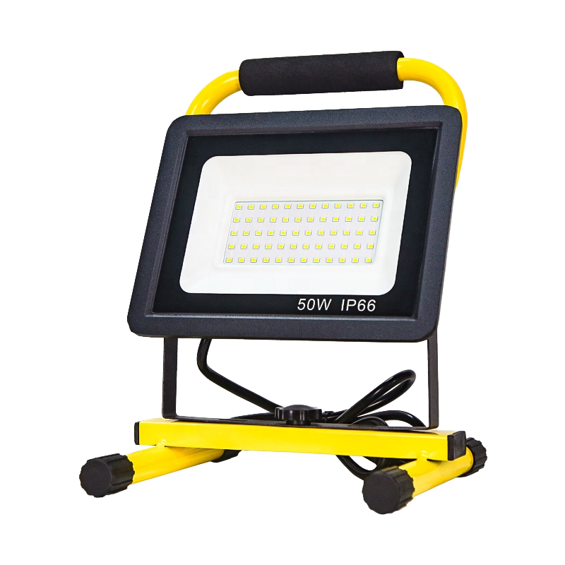 High -power Rechargeable Outdoor Lamp Rue Solar LED Street Work COB LED 20 W Light