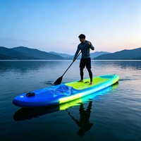 Planche de SUP gonflable à LED lumineuses, écologique et best-seller, avec technologie Drop Stitch