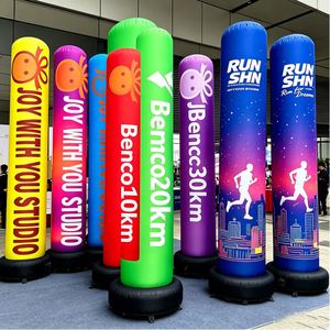 Columna Inflable Vibrante de Alta Calidad, Resistente y Sin Costuras, con Iluminación LED y Logotipo Personalizado para Celebraciones y Festivales - Product Image 1