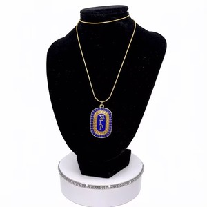 Collier personnalisable <span class=keywords><strong>Sigma</strong></span> Gamma Rho Sorority bleu royal et or avec perles saisissantes, bracelet inspiré de <span class=keywords><strong>Sigma</strong></span> - Product Image 3