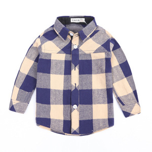 Vêtements pour enfants 2017 nouveau style bébé garçon robe <span class=keywords><strong>chemise</strong></span> à <span class=keywords><strong>carreaux</strong></span> des achats en ligne - Product Image 5