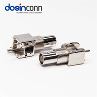 Connecteur BNC pour panneau de brassage HD-SDI, connecteur femelle pour carte de circuit imprimé